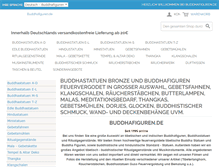 Tablet Screenshot of buddhafiguren.de
